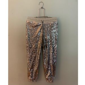 NWT Sequin Haoduoyi Joggers